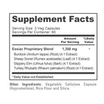 NusaPure Essiac Tea 1350 mg 180 Veggie Caps (Vegetarian, Non-GMO)