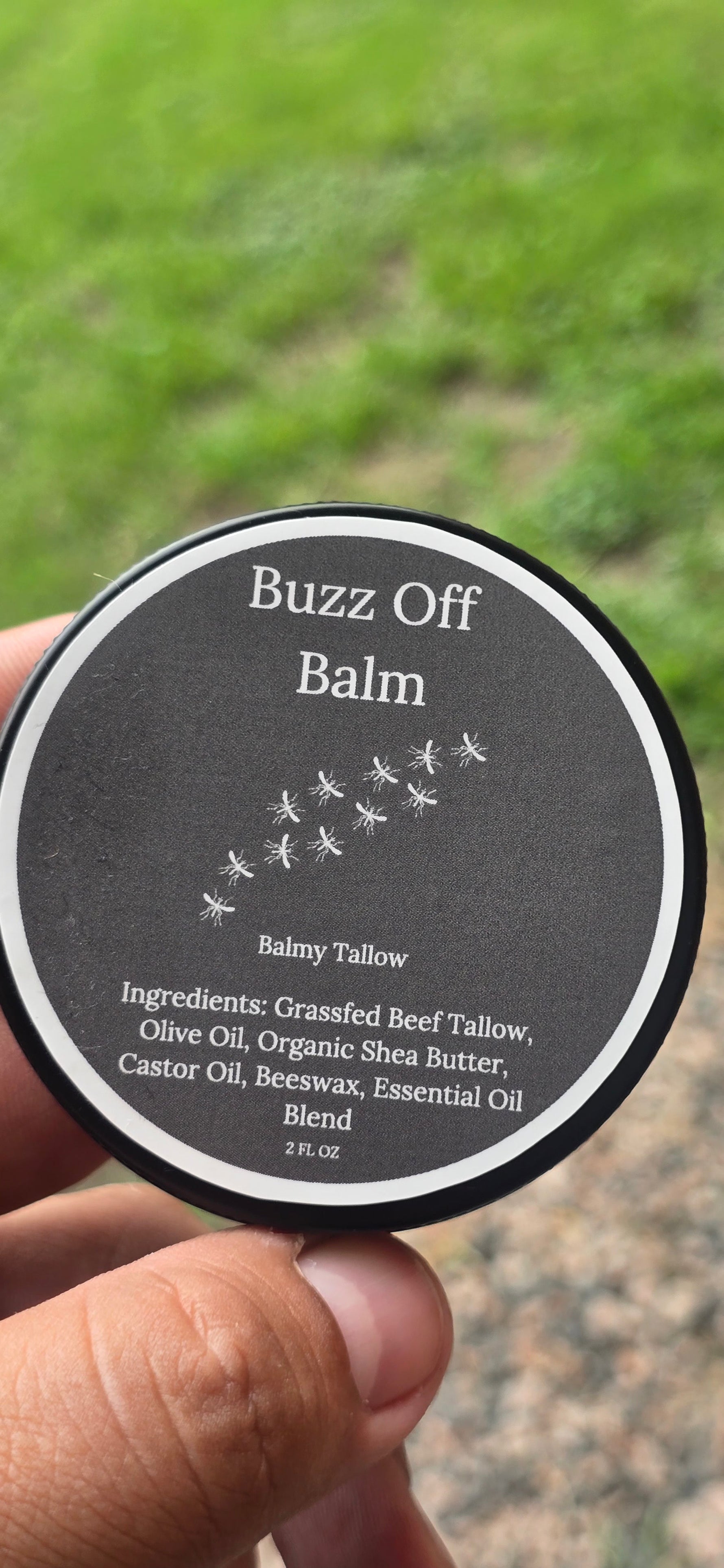 Buzz Off Balm | Natural Insect Repellent & Outdoor Protection | Balmy Tallow