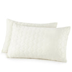 Organic Cotton Lofted Quilted Pillow Protectors