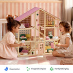 Tiny Land® Sweetwood Dollhouse without Dolls