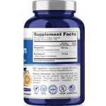 NusaPure Hesperidin 500 mg per Veggie Caps - 180 Capsules (BioPerine, High Absorption, Non-GMO)