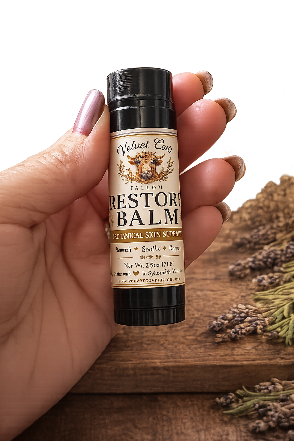 🌿 Tallow Healing Balm | Herbal Skin Restore Balm