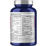 NusaPure Hair, Skin & Nails Formula with 10,000 mcg Biotin Per Serving 60 Tablets Vegetarian Non-GMO