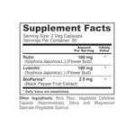 NusaPure Luteolin Complex with Rutin 200 mg | 100 Capsules | Vegetarian, Non-GMO & Vegan Flavonoid Formula