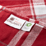 Plaid Organic Flannel Sheet Set