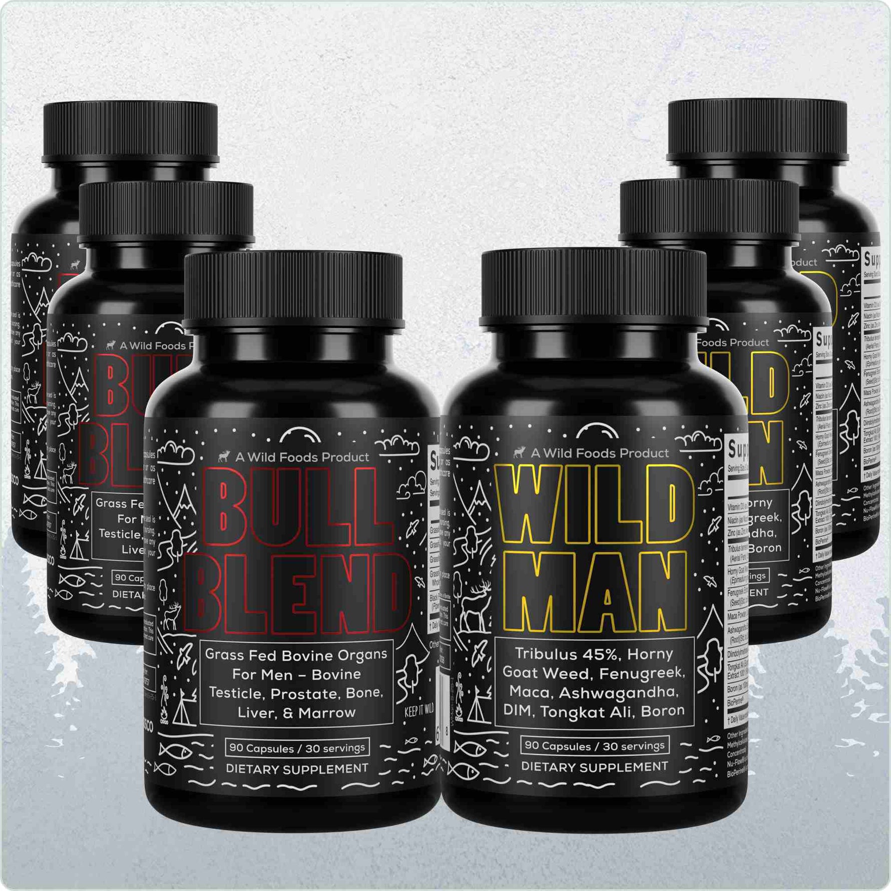 Wild Man Herbal Stack – Male Wellness Stack & Performance