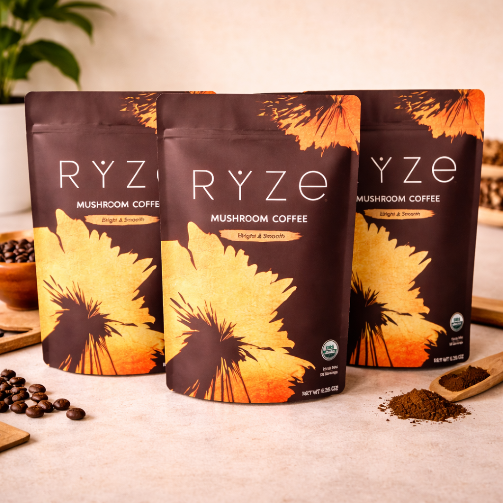 Veltora Focus Brew – Mushroom Coffee for Clean Energy & Focus