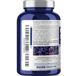 NusaPure Nicotinamide with Resveratrol (Vitamin B-3) 500 mg - 180 Vegetarian Caps (Non-GMO & Vegan)