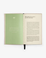 The Three Question Journal - Linen