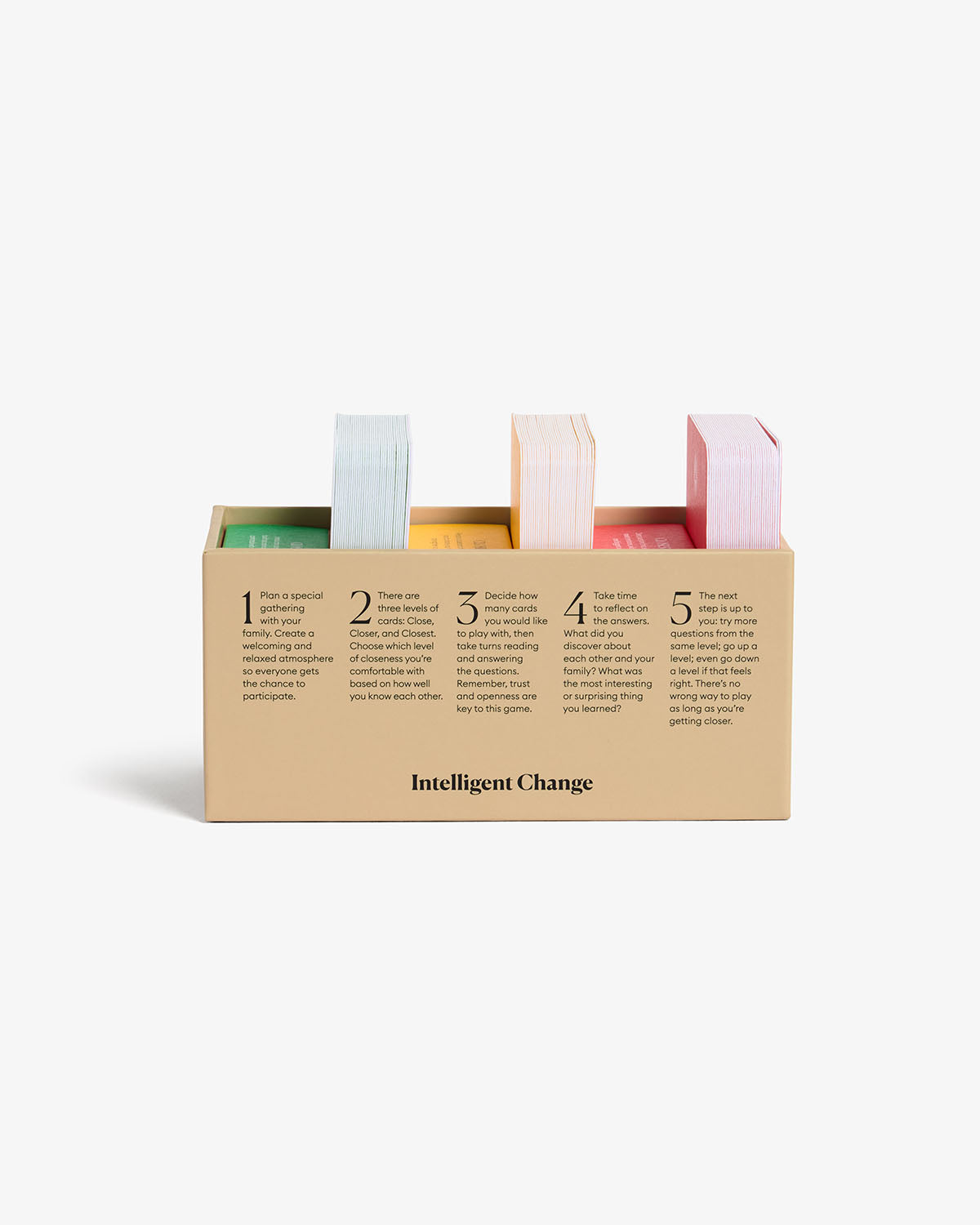 Get Closer Conversation Game: Family - Family