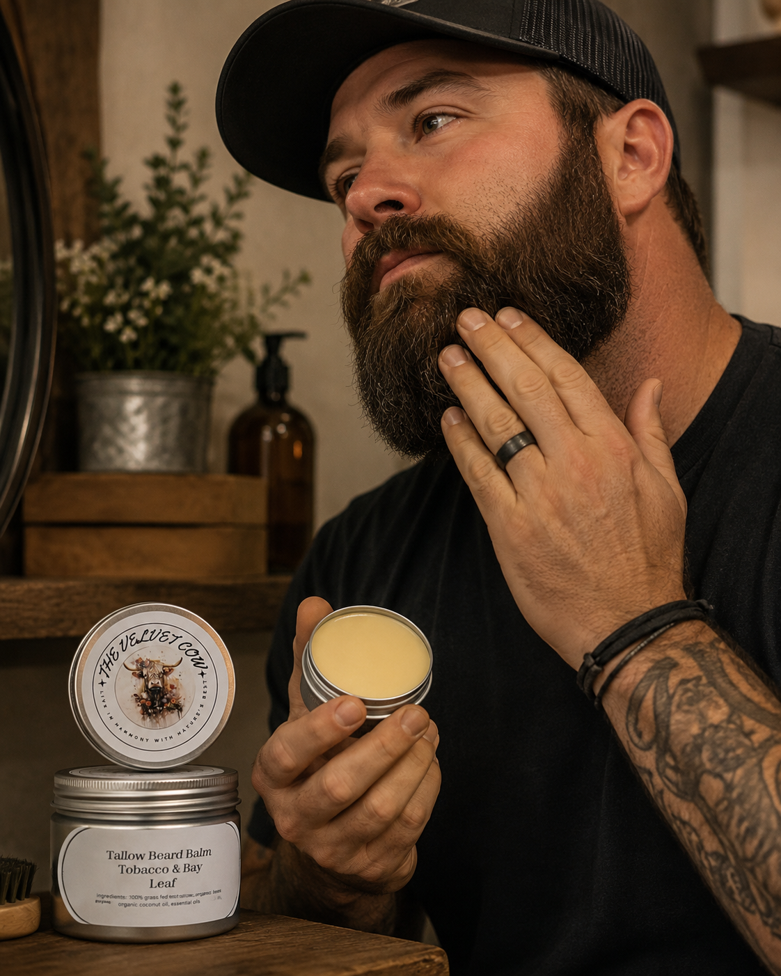 Tallow Beard & After Shave Balm | 2-in-1 Men’s Grooming