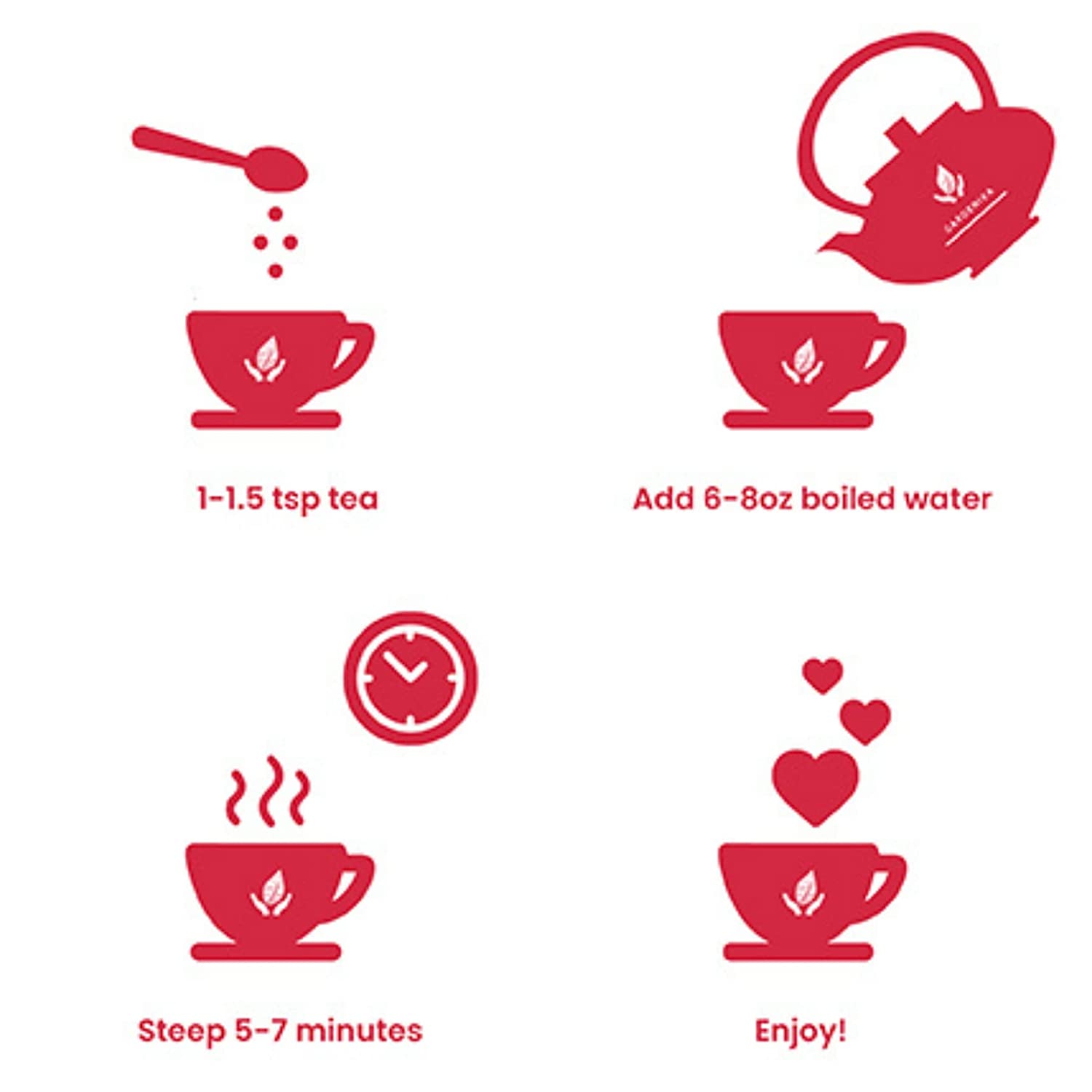 Bergamot Rooibos Tea, Herbal & Caffeine-Free - Organic & Kosher