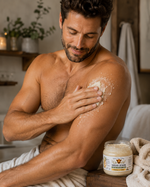 Organic Sugar-Scrub Exfoliating Body Scrub Moisturizing, All-Natural Skincare  Glowing  Smooth Skin  Handmade Scrub for Dry dull Skin