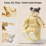 Tiny Land® Sweetwood Pegasus Dollhouse & Wooden Dollhouse Dolls