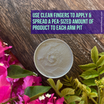 Natural Deodorant for Sensitive Skin, Unscented Ultra-Gentle