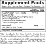 NusaPure St. John's Wort 20:1 Extract, 300 mg 240 Veggie Capsules (Vegetarian, Non-GMO & Vegan) Bioperine
