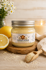Organic Sugar-Scrub Exfoliating Body Scrub Moisturizing, All-Natural Skincare  Glowing  Smooth Skin  Handmade Scrub for Dry dull Skin