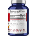 NusaPure Magnesium Oxide 1,000mg per Serving 180 Veggie Caps (Non-GMO, Vegan)
