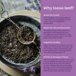 Earl Grey Lavender Tea, Black Tea with Bergamot - Organic & Kosher