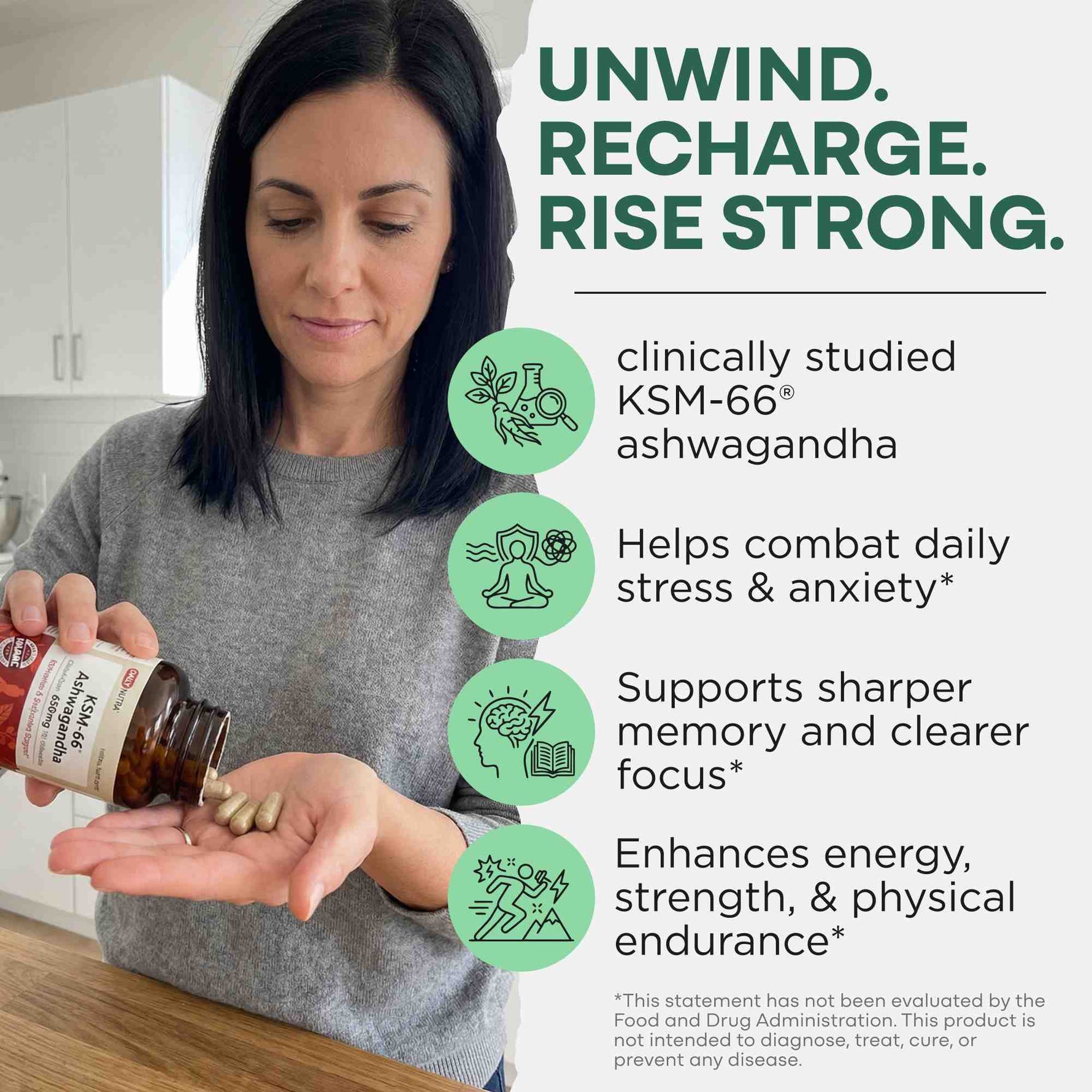 Daily Nutra KSM-66 Ashwagandha 600mg Capsules