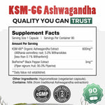 Daily Nutra KSM-66 Ashwagandha 600mg Capsules