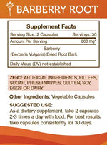 Barberry Root Capsules