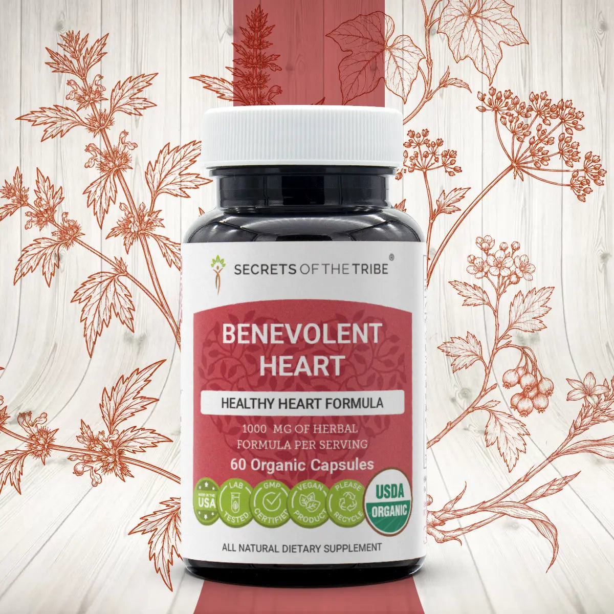 Benevolent Heart Capsules - Healthy Heart Formula