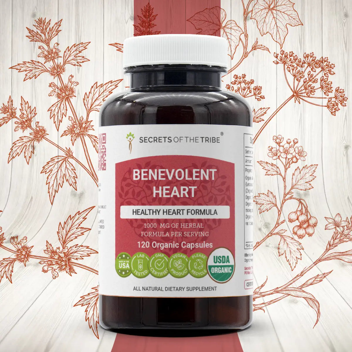 Benevolent Heart Capsules - Healthy Heart Formula