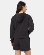 French Terry Cropped Hoodie