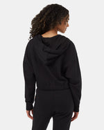 TreeTerry Oversized Cropped Zip Hoodie