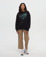 Amazon Greenery Relaxed Logo Crew