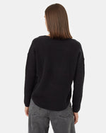 Highline Fuzzy V-Neck Sweater