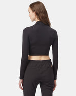 Mockneck Longsleeve Crop
