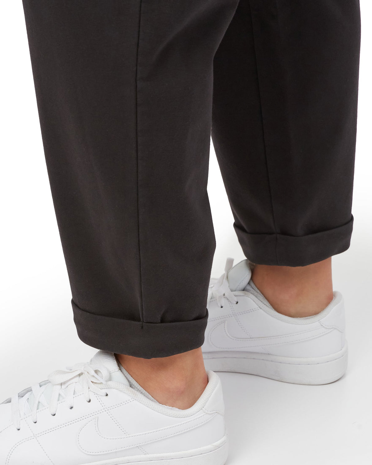 French Terry V-Neck Jumpsuit