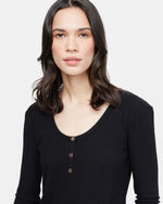 Ribbed Henley Longsleeve