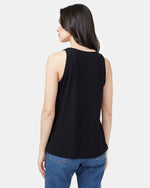 Ribbed High Neck Tank