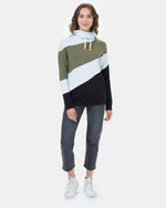 TreeFleece Angle Blocked Hoodie