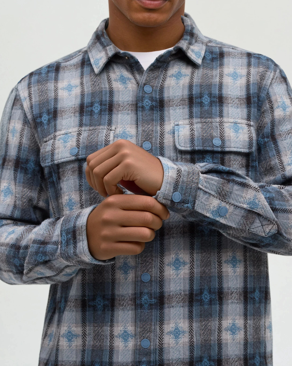 Kapok Flannel Jacquard Colville