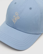 Flower Embroidery Peak Hat