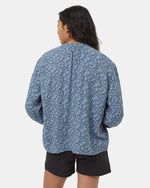 EcoWoven Crepe Smocked Blouse