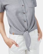 Isa Tie Front Shirt