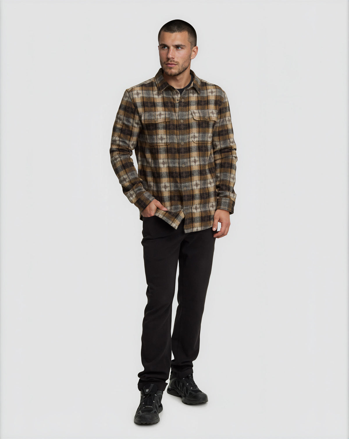 Kapok Flannel Jacquard Colville
