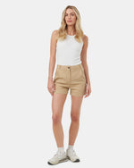 Pleated High Waisted Shorts