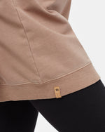 Oversized French Terry Hoodie Dress