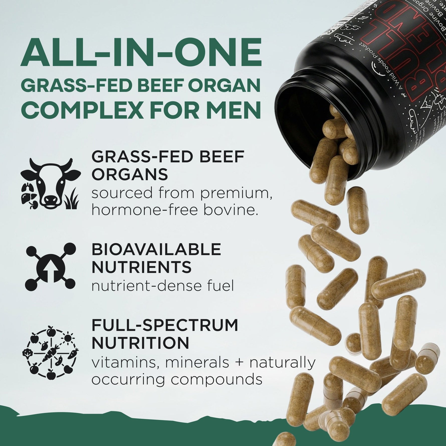 Bull Blend, 30 servings – supporting natural energy levels and male vitality.