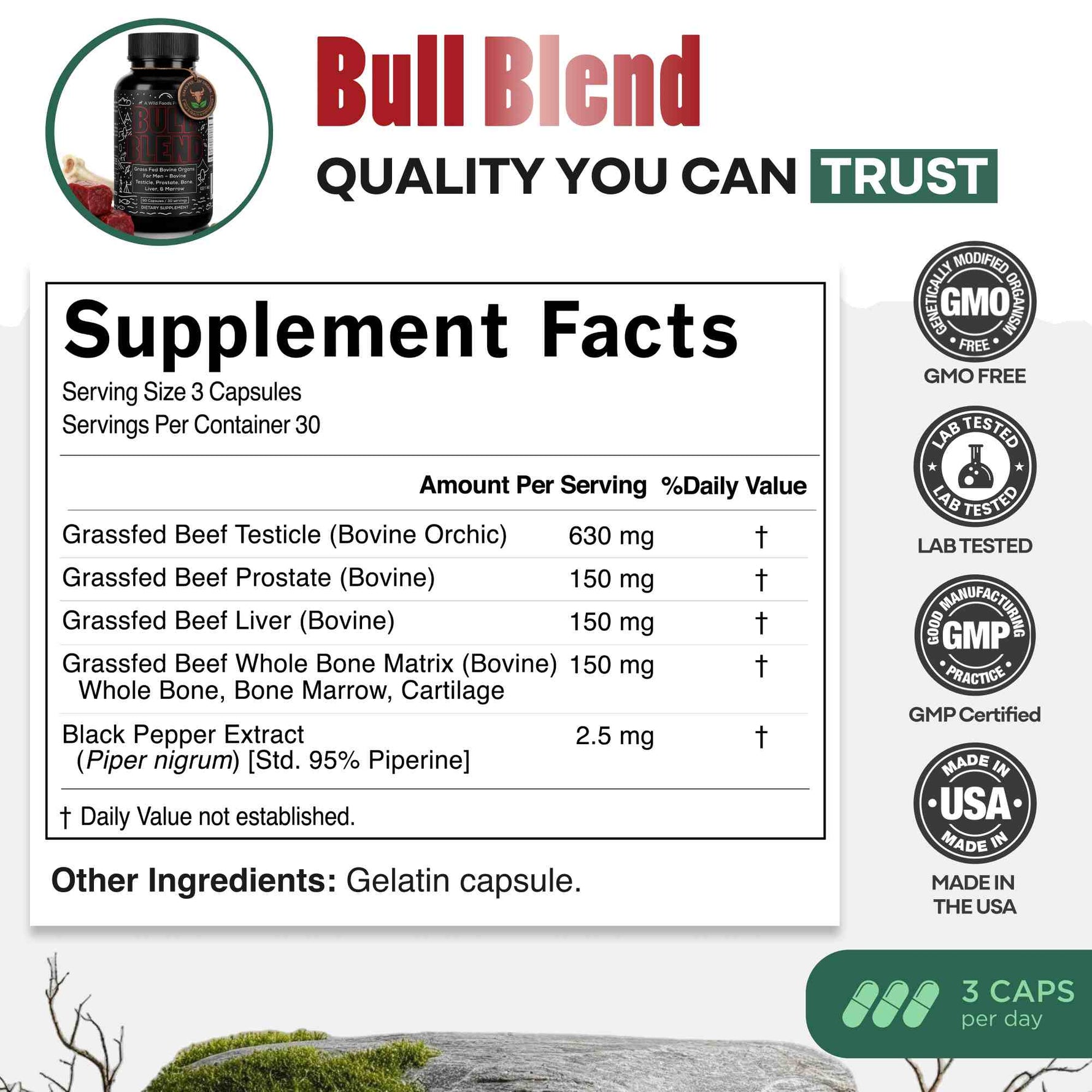Wild Man Bundles: Natural Strength & Performance Bundle
