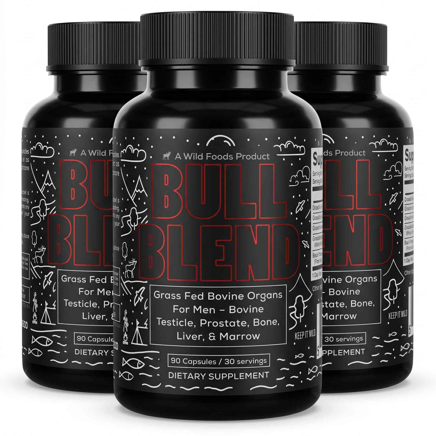 Bull Blend, 30 servings – supporting natural energy levels and male vitality.