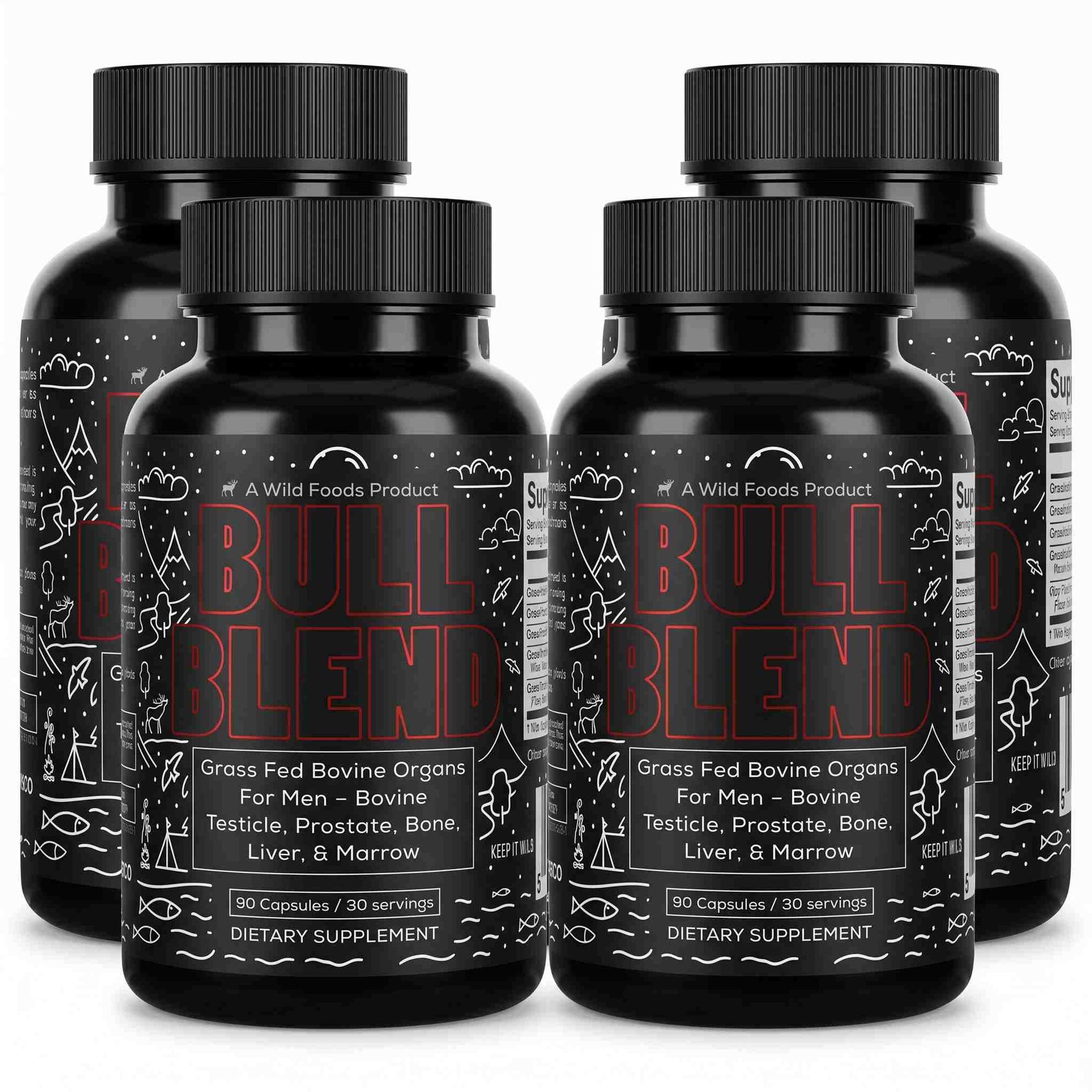 Bull Blend, 30 servings – supporting natural energy levels and male vitality.