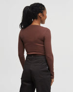Rib Snap Placket Henley
