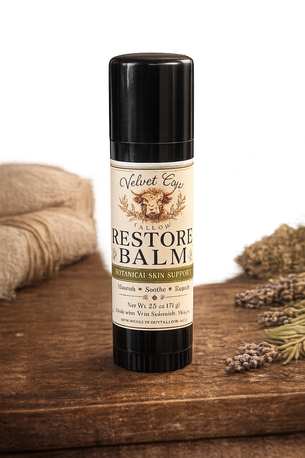 🌿 Tallow Healing Balm | Herbal Skin Restore Balm